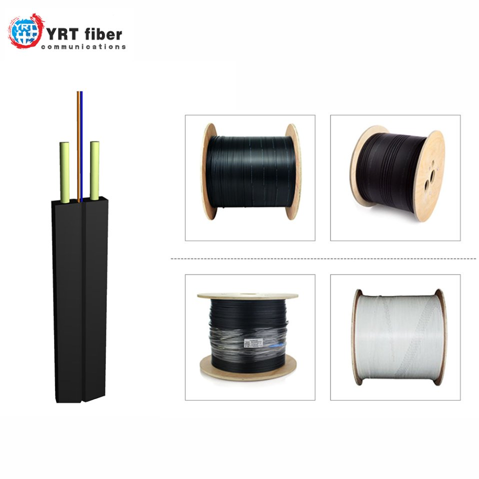 1/2/ 4 Core FTTH LSZH Fiber Optic Cable Indoor Singlemode Drop Cable