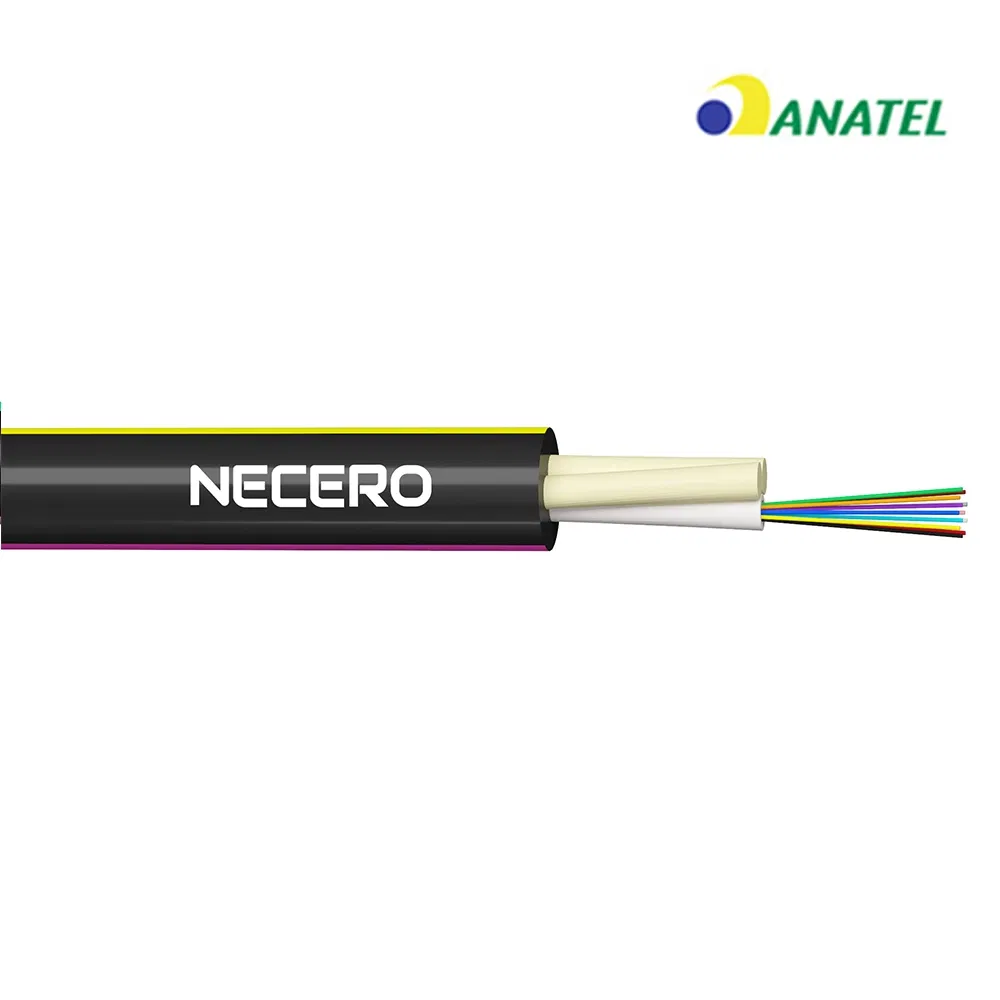 Factory Price Outdoor Mini ADSS Optical Fiber Optic Cable Asu Gyffy 80m Communication Dielectric Cable