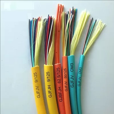 Gjfjh 12 24 36 48 Fibers Multi Mode Om1 Om2 Om3 Om4 Tight Buffered Distribution Fiber Optic Cable