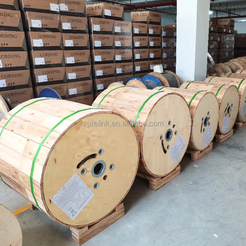 Underwater Submarine Cable Steel Wire 24 48 72 96 144 Core Armored Optic Fiber Cable GYTA33