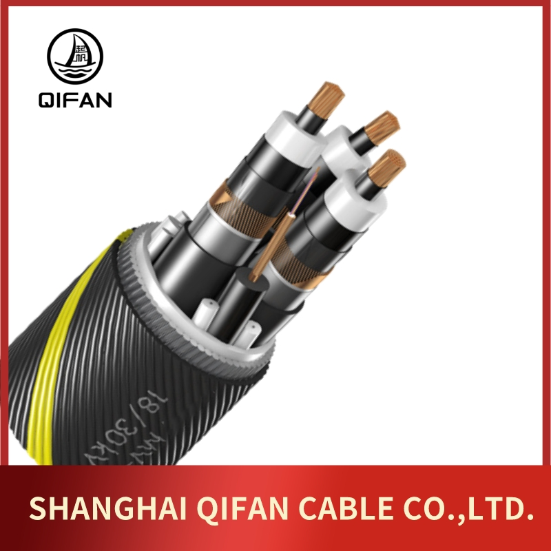 Under Water Cable Long Haul Cross Ocean Communication Spiral Armored Fiber Optic Marine Cable Submarine Cable