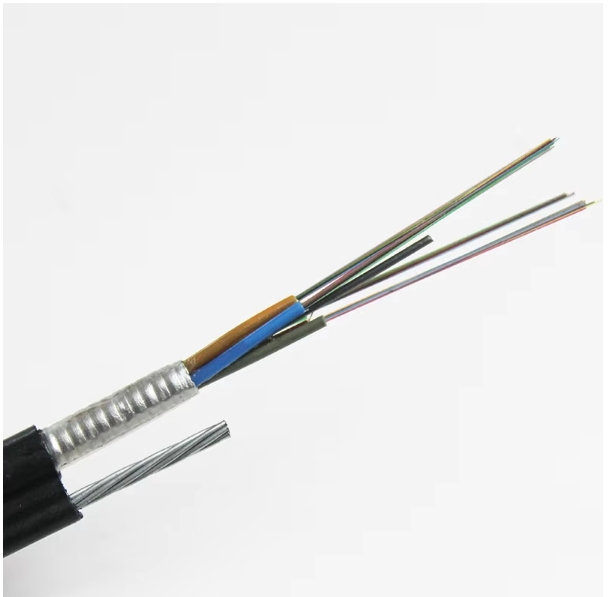 Mini Figure 8 Fiber Optic Cable 24-Core Central Loose Tube Single Mode