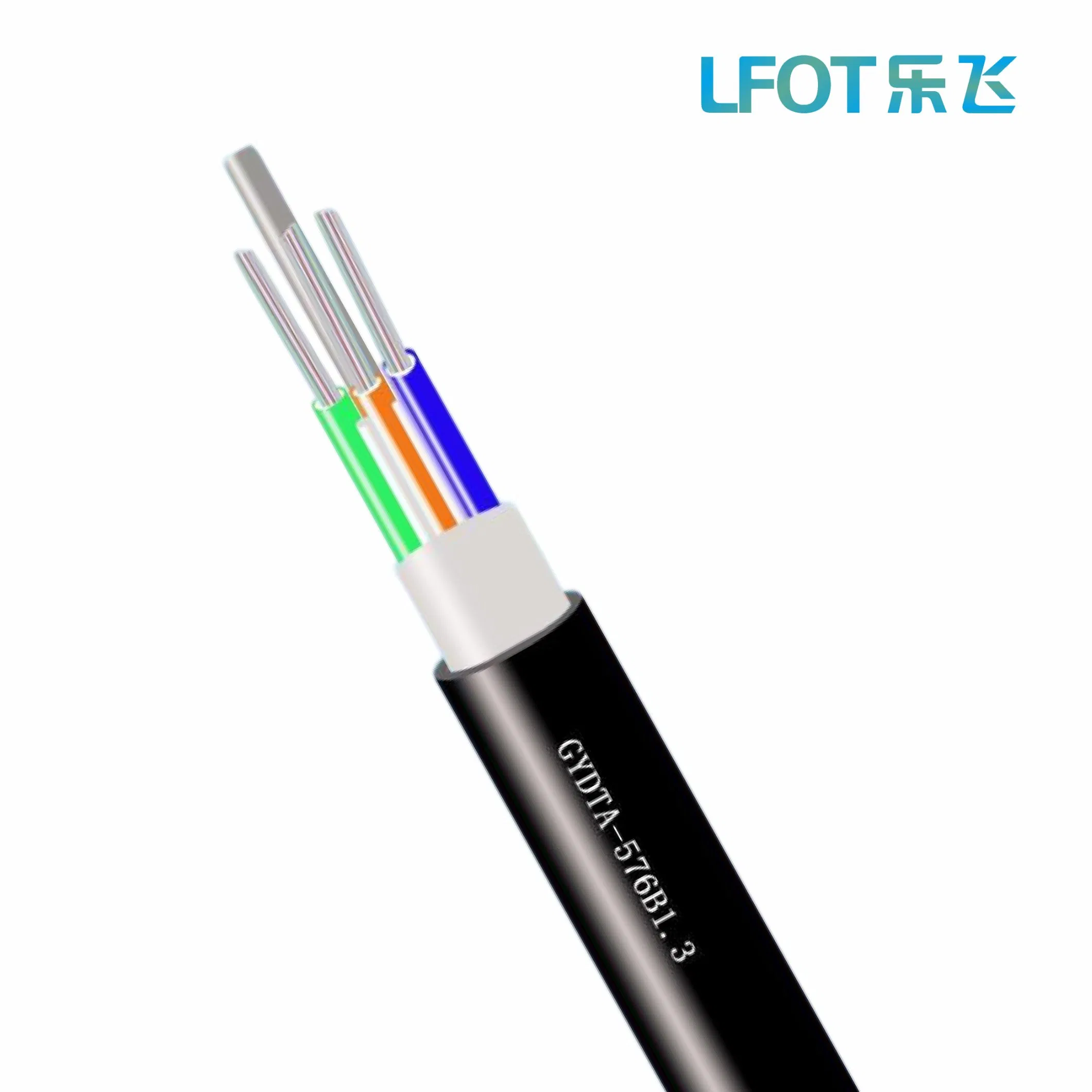 48/432/576 Core Loose Tube Duct Outdoor Ribbon Fiber Optic Cable Gydta