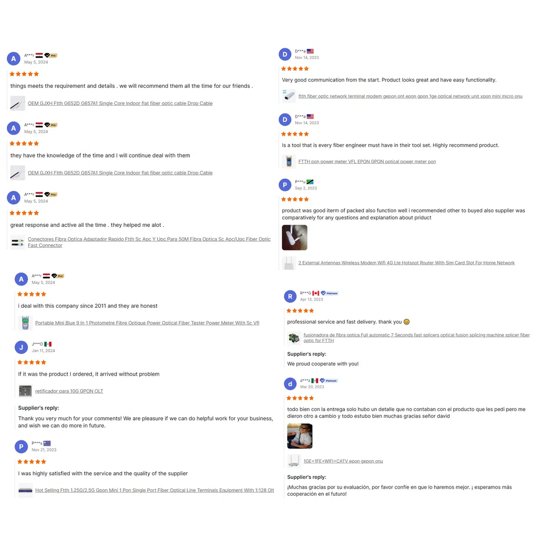 Customer Comments