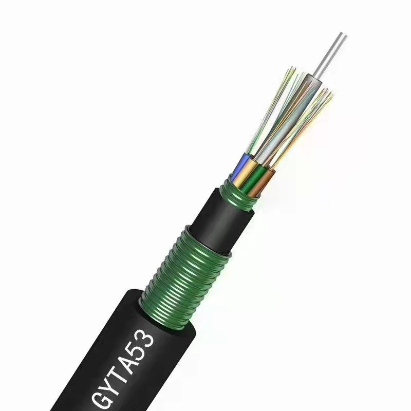 Professional All-Dielectric China OEM ODM Customized 12 24 32 48 72 96 144 Core Outdoor Double Jacket ADSS Optical Fiber Cable