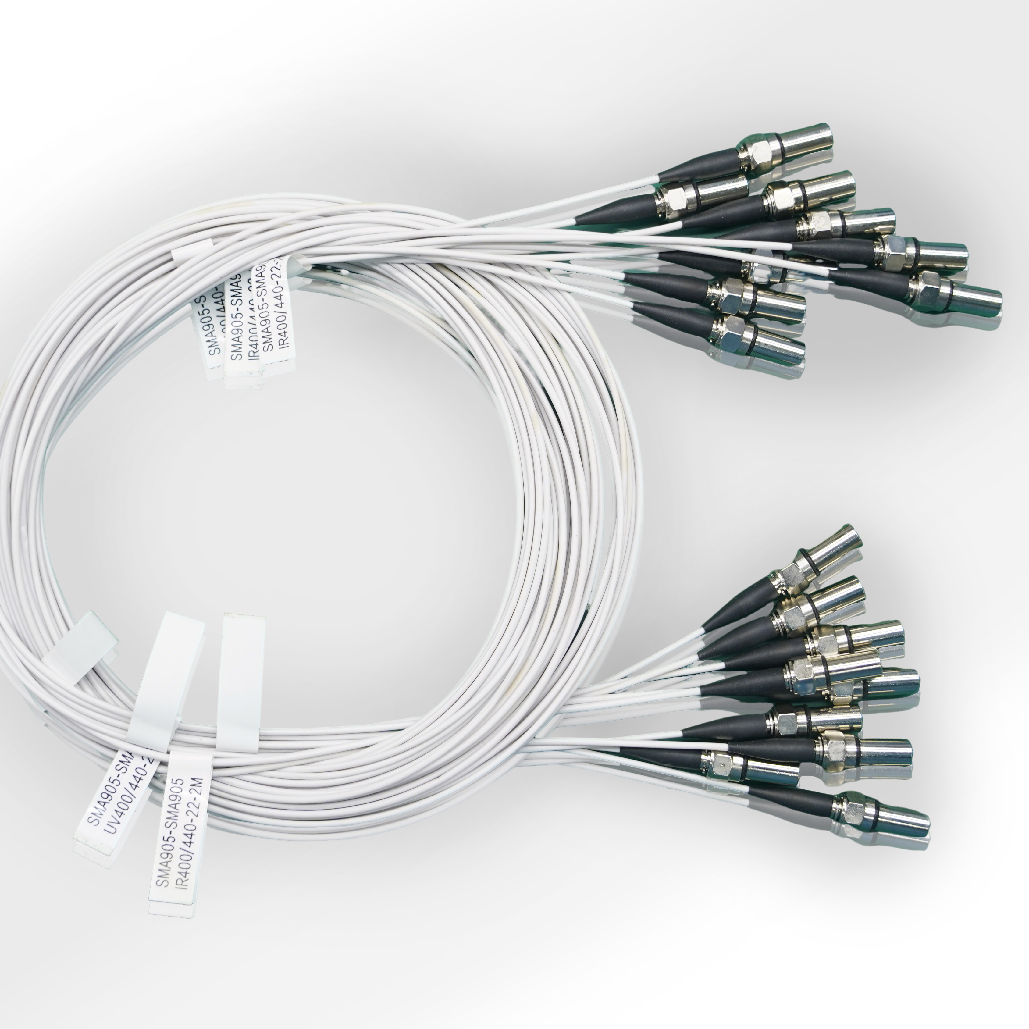 OEM NewPion SMA905-MMF-NewPion High-Power Flexible Transmission Fiber Optic Patch Cords 10-600um PVC Output Pigtail Fiber NA
