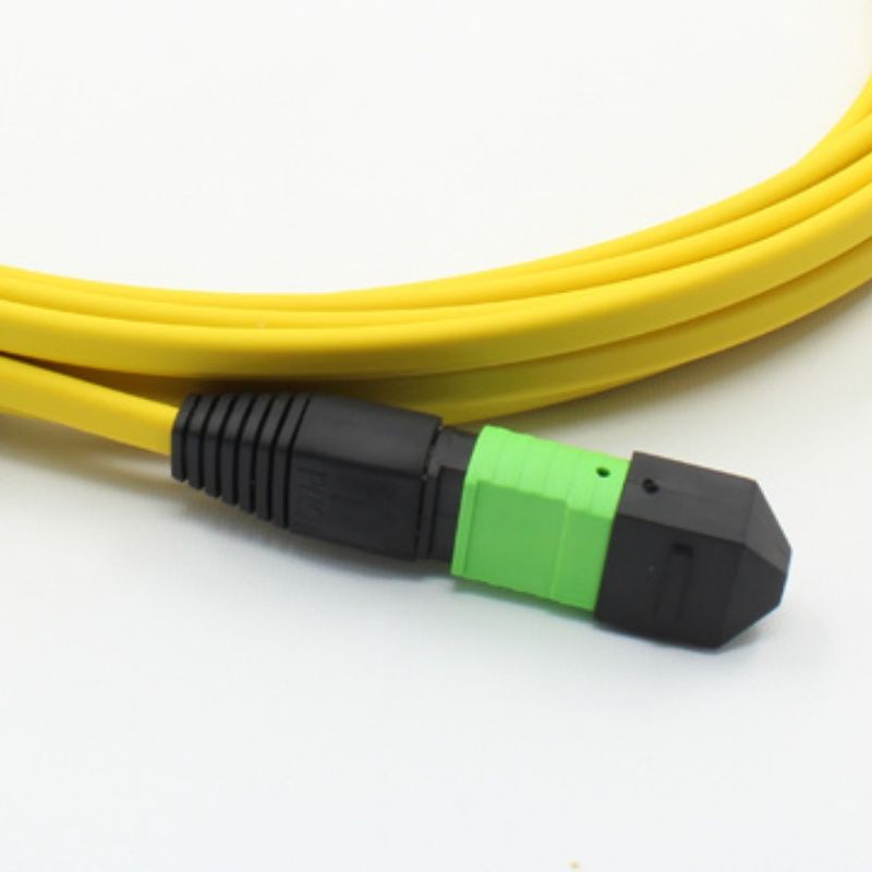 MPO-MPO Fiber Optic Ribbon Cable with High Density Fast Connector