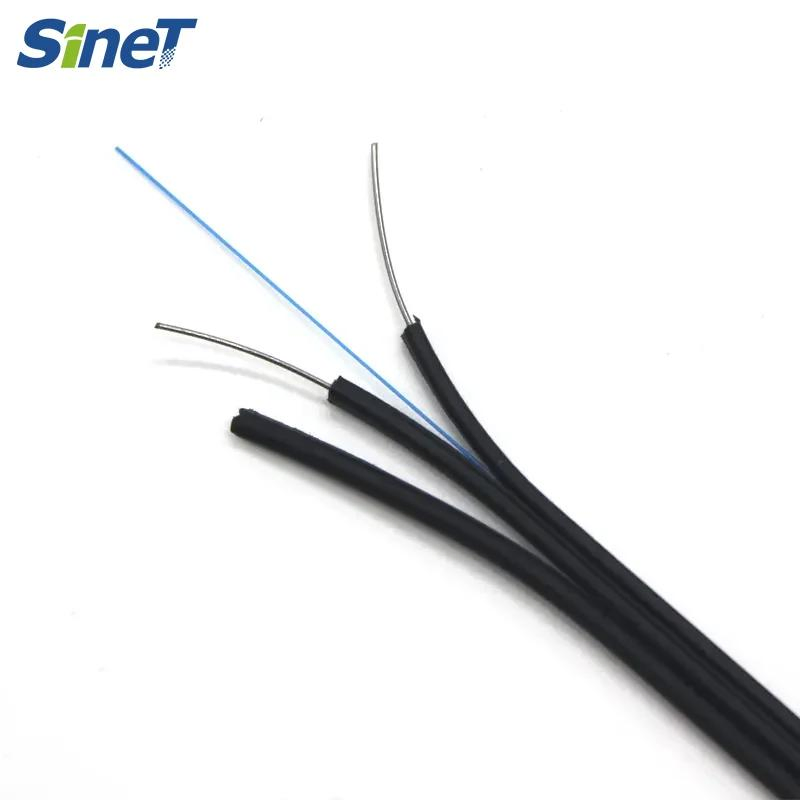 Gjxh Gjxch Gjyfxch 1, 2, 4, 6, 8, 12 Cores FTTH Flat Indoor/Outdoor Fiber Optic Cable Drop Cable
