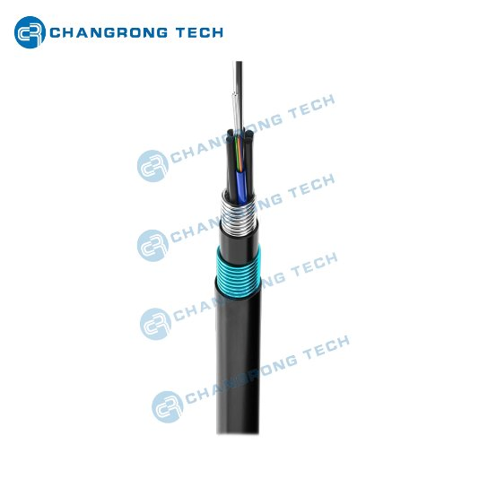 GYTY53 Double Sheath Steel Tape Armored Direct-Burial/ Duct Underground Fiber Optic Cable