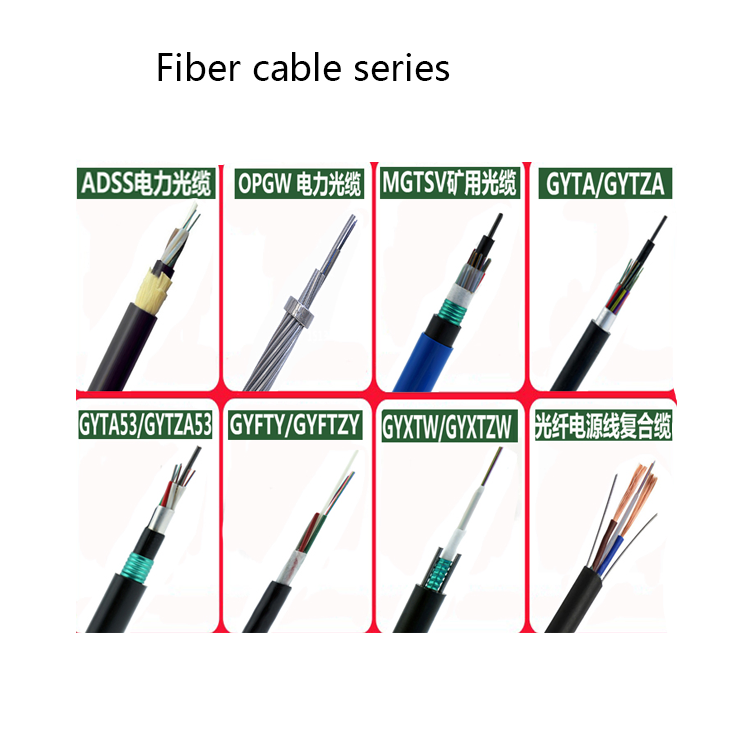 Factory Direct Single Mode Fiber Optic Cable 12 34 36 96 Core G652D G657A1 ADSS GYTS GYXTW GYTA Fibre Optic Cable