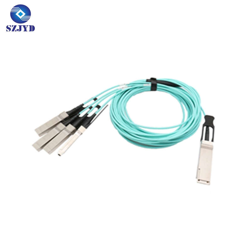 OEM Factory 25g Aoc 100m Data Center Network Cable Active Optical Cable Indoor Fiber Optic Cable