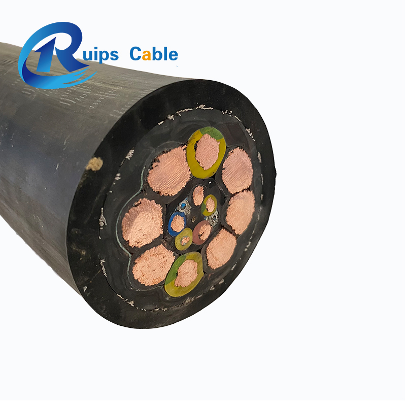 2 4 8 12 Core Double Sheathed Photoelectric Composite Underwater Cable with Copper Conductors Gdta33 Submarine Fiber Optic Cable