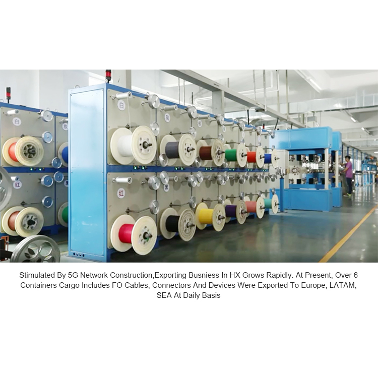 Custom Indoor Simplex Armored Indoor Multi Core Fiber Gjsfjbv Fiber Optic Cable