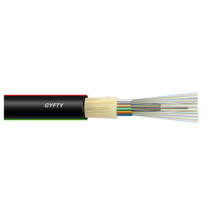 Indoor/Outdoor Distribution 2-24core Sm mm Fiber Optical Cable Jet