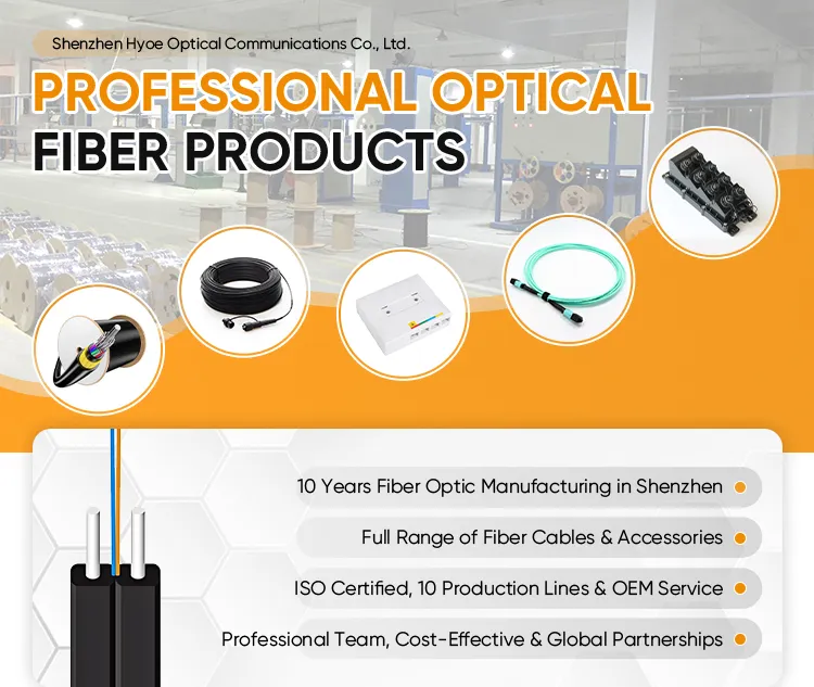Fiber Optic FTTH Drop Cable
