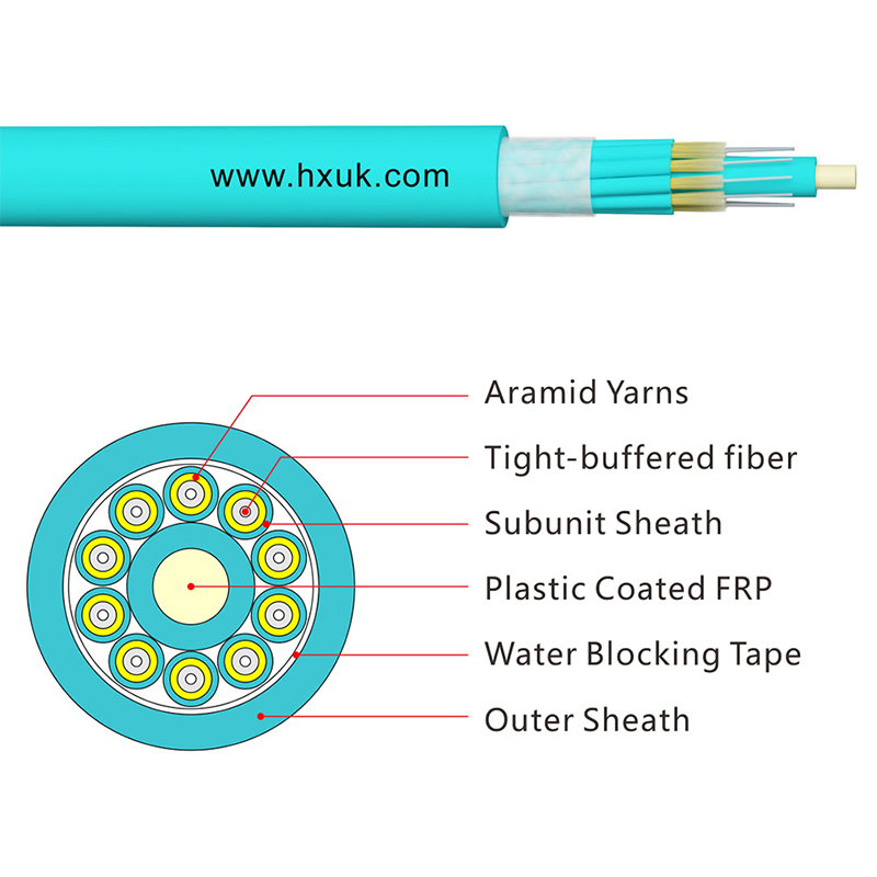 3.0mm Diameter Optic Cable TPU Sheath 1core G657b3 Indoor Round Fiber Optical