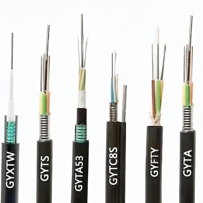 8-48 Core Multimode Fiber Optic Cable ADSS Optical Fiber Cable