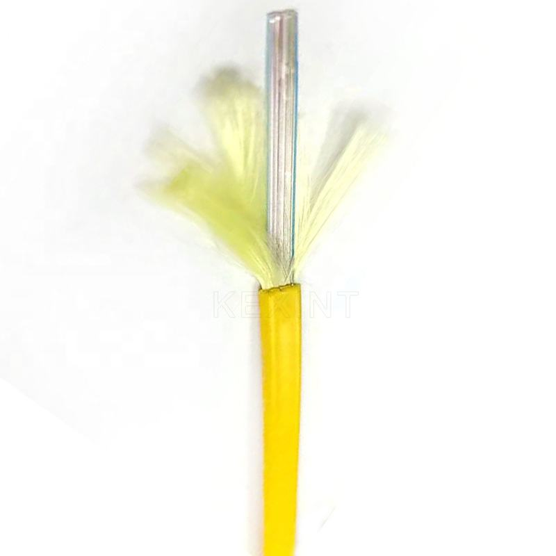 Kexint Factory Outlet 2-12 Cores Sm mm Gjdfbh Indoor Flat Ribbon Fiber Optic Cable