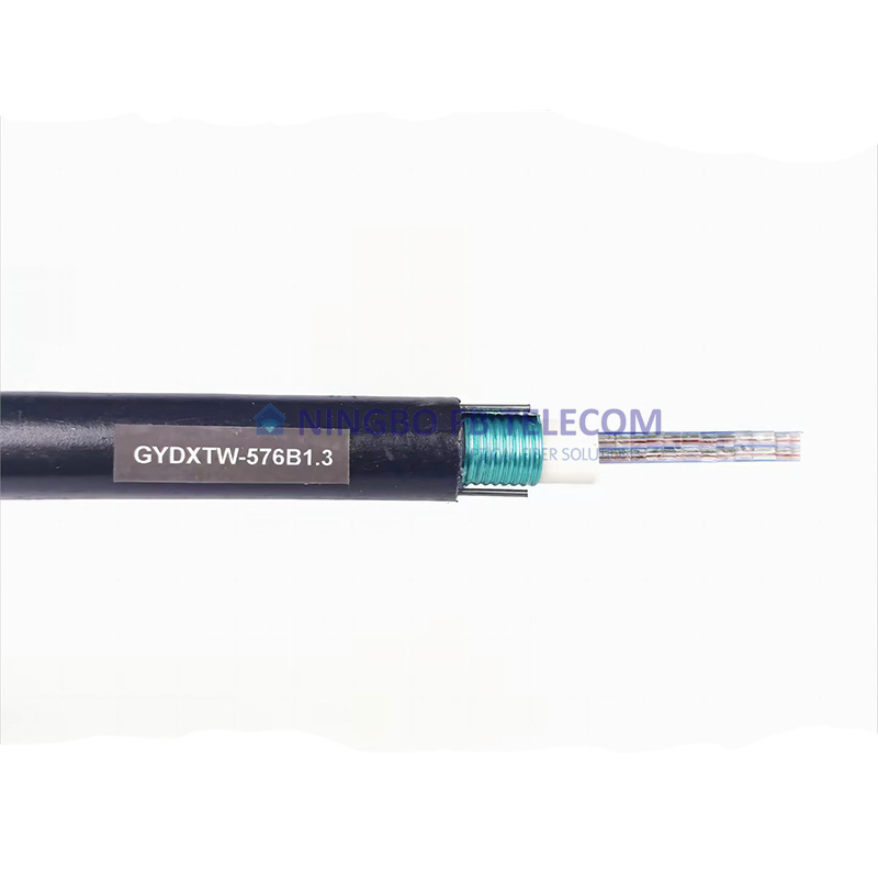 Central Loose Tube Light Armored Ribbon Cable Gydxtw Optical Fiber Cable