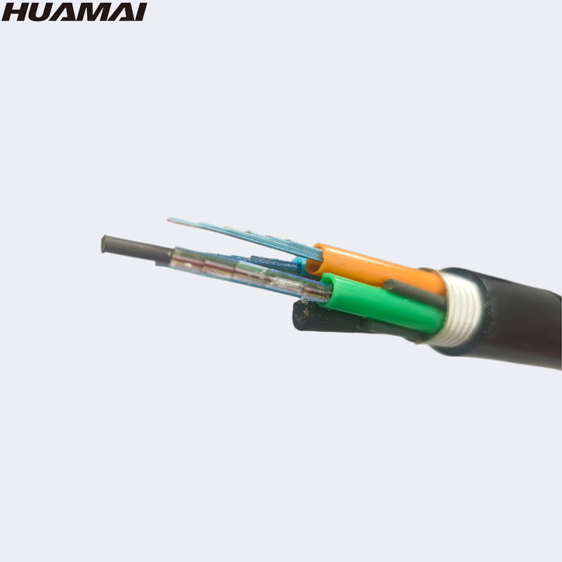 Fiber Optical Fiber Optic Ribbon Structure Ribbon Armored Duct Cable