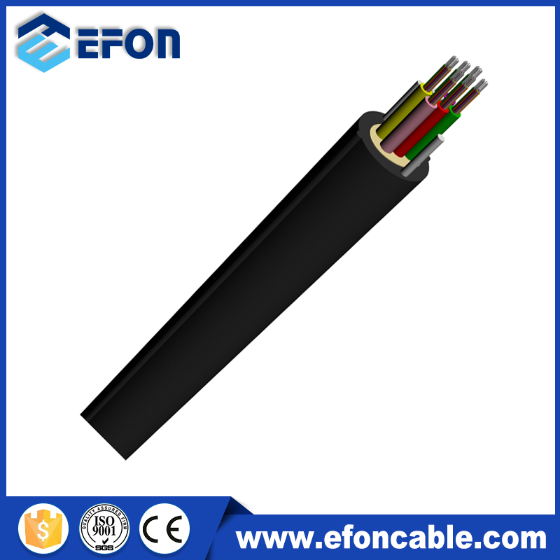FTTH Tight-Buffered LSZH Jacket Flame Retardant Indoor Multi Fiber Easy Access Indoor 48 Core Optical Fiber Cable