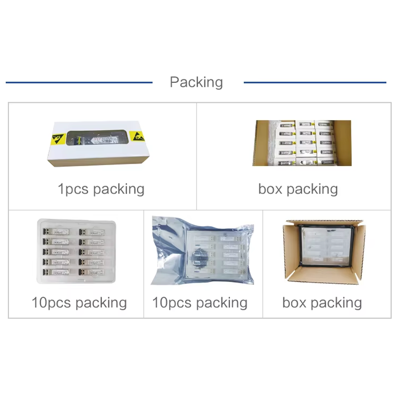Fast Delivery 1.25G 40km Bidi SFP Fiber Optic Single Mode Cable Single Fiber Transceiver 1310/1490nm