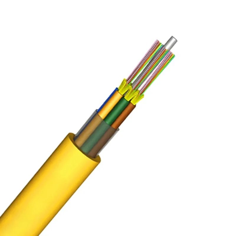 2-12 Core Breakout Indoor Fiber Optic Cable Gjbfjh Single Mode G652D