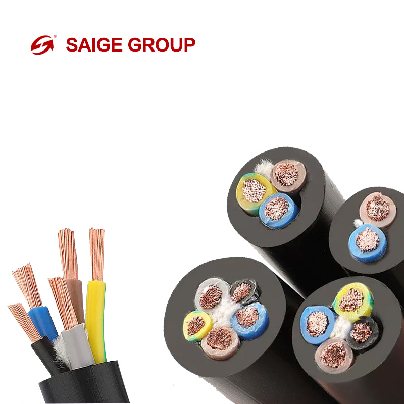 Composite Fiber Optic and Power PVC Hybrid Cable