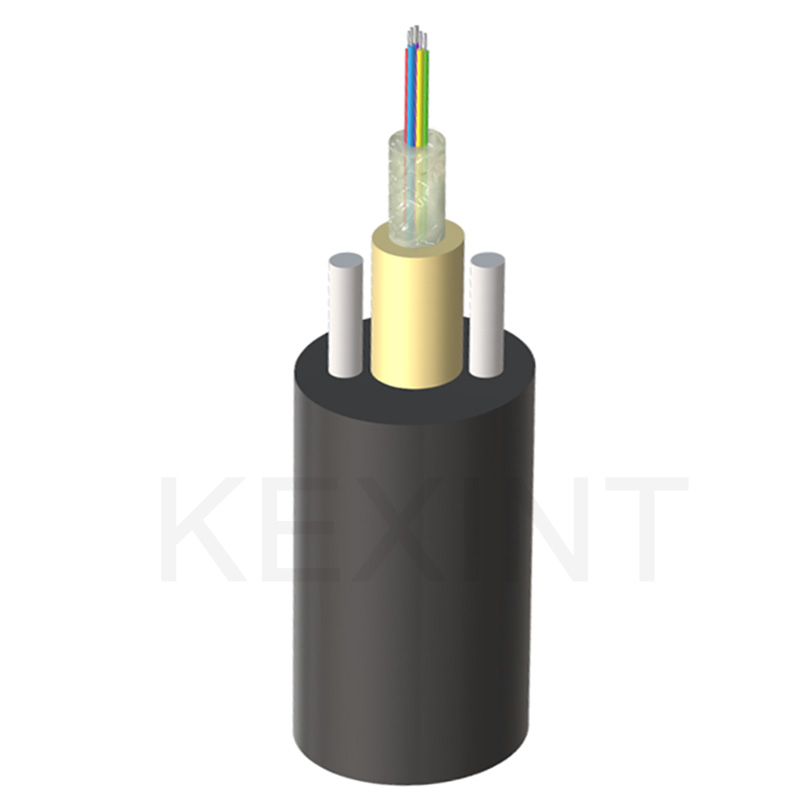 KEXINT GYFBY Flat Cable Fiber Optic Cable 2/4/6/12/24 Cores Communication Cables