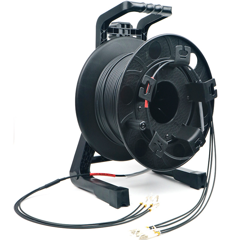 Professional Audio Video Lighting Outdoor Field Optical Cable Multi-Mode 4 Four-Core Tail SC-LC-FC-ST Base Station Armored Fiber