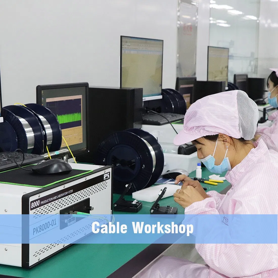 2core-24core Aerial Span 80m/100m Fiber Optic Cable ADSS (ASU) Fibra Optica Monomodo