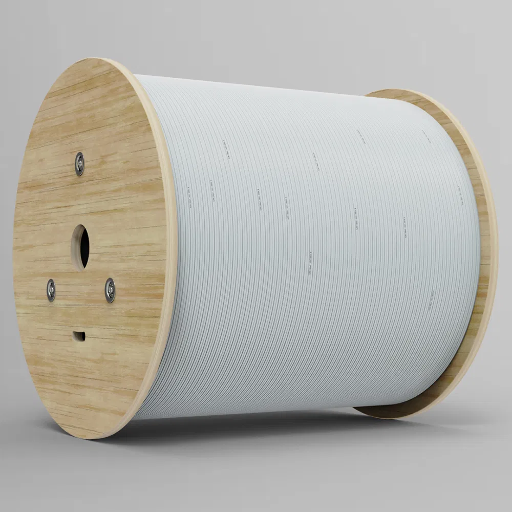 Convenient Operation FTTH Bow Type Drop Fiber Optic Cable (FRP or steel wire strength unit) Gjxh GJXFH