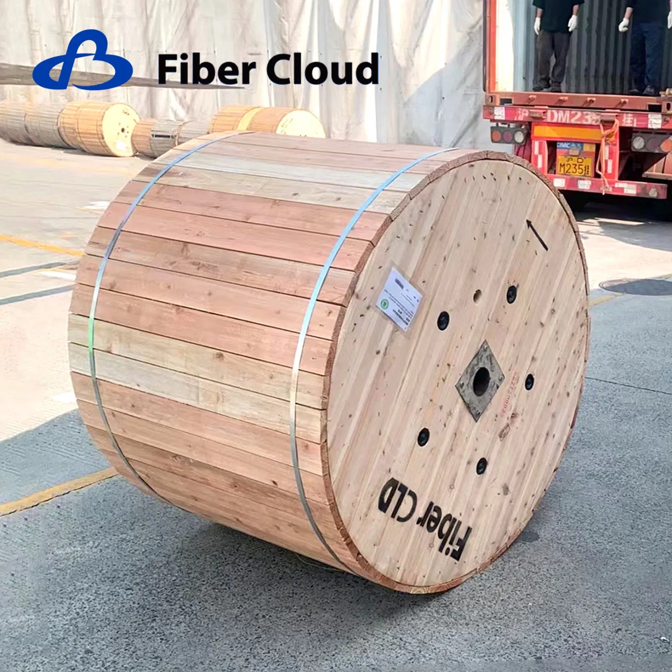Stranded Loose Tube GYTA Underground Steel Tape Armored Direct Buried Fiber Optic Cable Wire