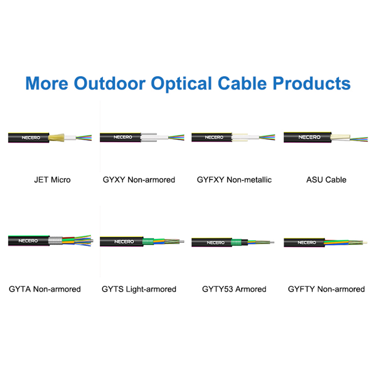 Submarine Buried Cable Armoring Fiber Optic Cable for 12/24/48/64 Core G652D Optical Fiber Cable Prices