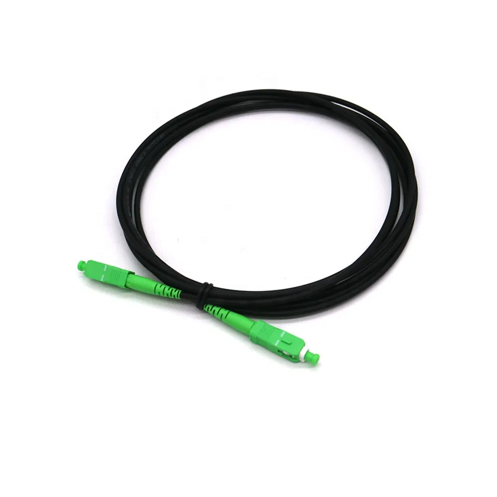 Manufacturer Indoor/Outdoor Drop Cable Patch Cord Sc to Sc APC/Upc Jumper Simplex FTTH Fiber Optic/Optical Patchcord