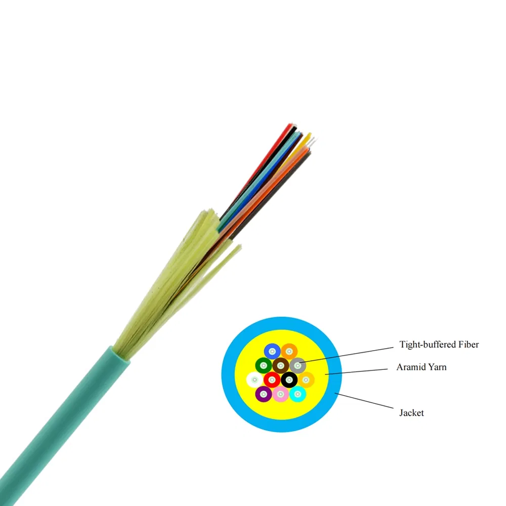 Multi-purpose Distribution GJFJV in LSZH Jacket for Multi Optical Fiber Cable