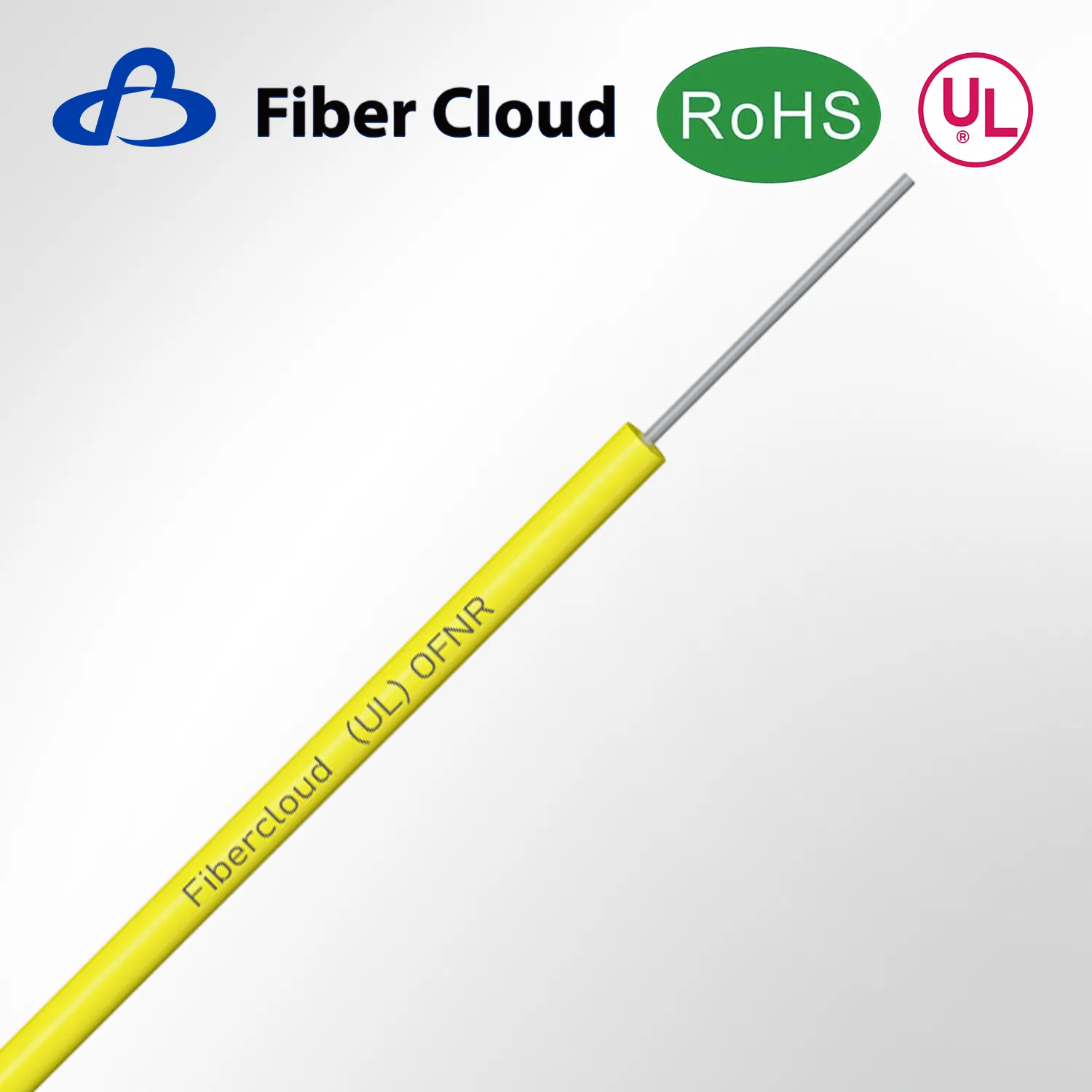0.9mm TPU Hytrel LSZH G652D G657A2 G657b3 Tight Buffered Optical Fiber Cable