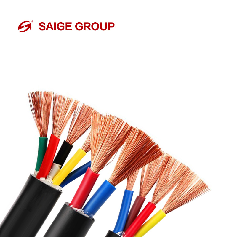Composite Fiber Optic and Power PVC Hybrid Cable