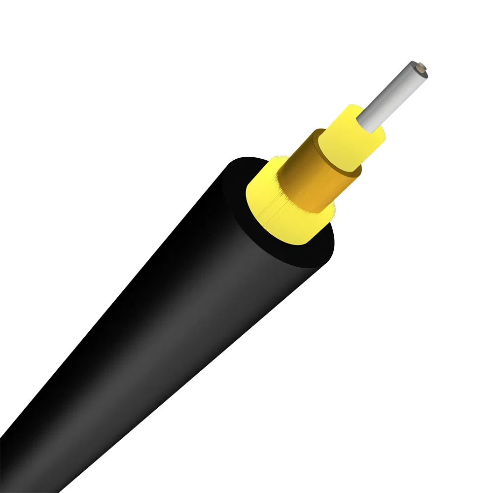 3.0mm/5.0mm 1 Core Indoor GJFJV TPU G. 657b3 Outdoor Fiber Optic Cable Tight Buffered Loose Tube Cable