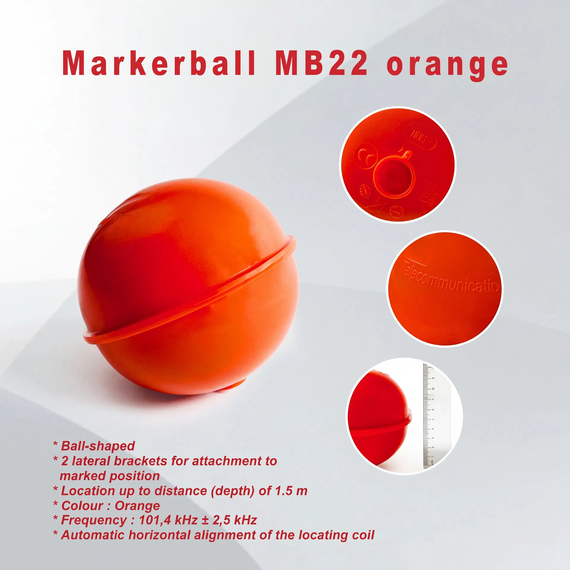 Underground Locator Electronic Marker Ball 1