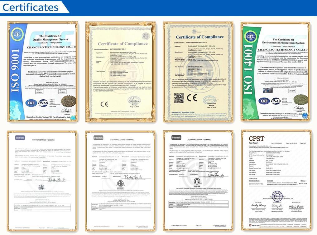 Certifications