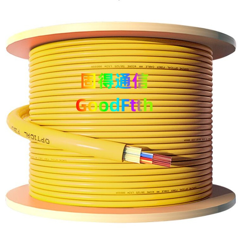 Optic Cable 12 Core Distribution Breakout Bundle Tight Buffered for Fiber Patch Cord GoodFtth