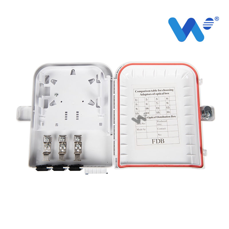 FTTH 8 Cores Fiber Optic Distribution Box for The Feeder Cable (W-G307-8core with lock)
