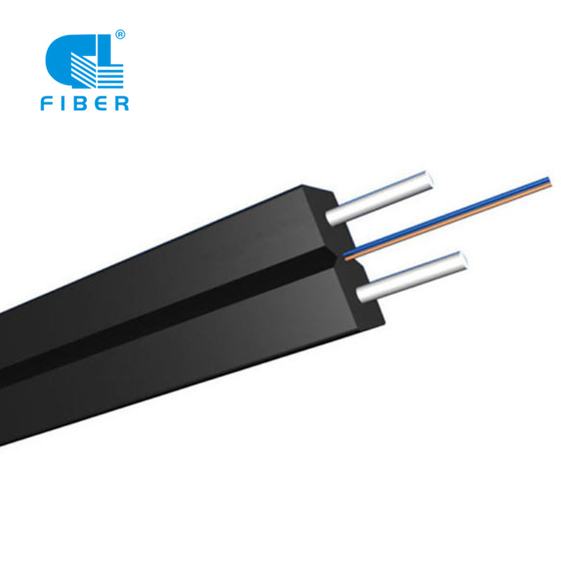 FTTH Fiberhome Yofc Fiber Optical Drop Cable 1 2 4 Core G657A1 Flat Drop Cable 1km 2km Factory Price