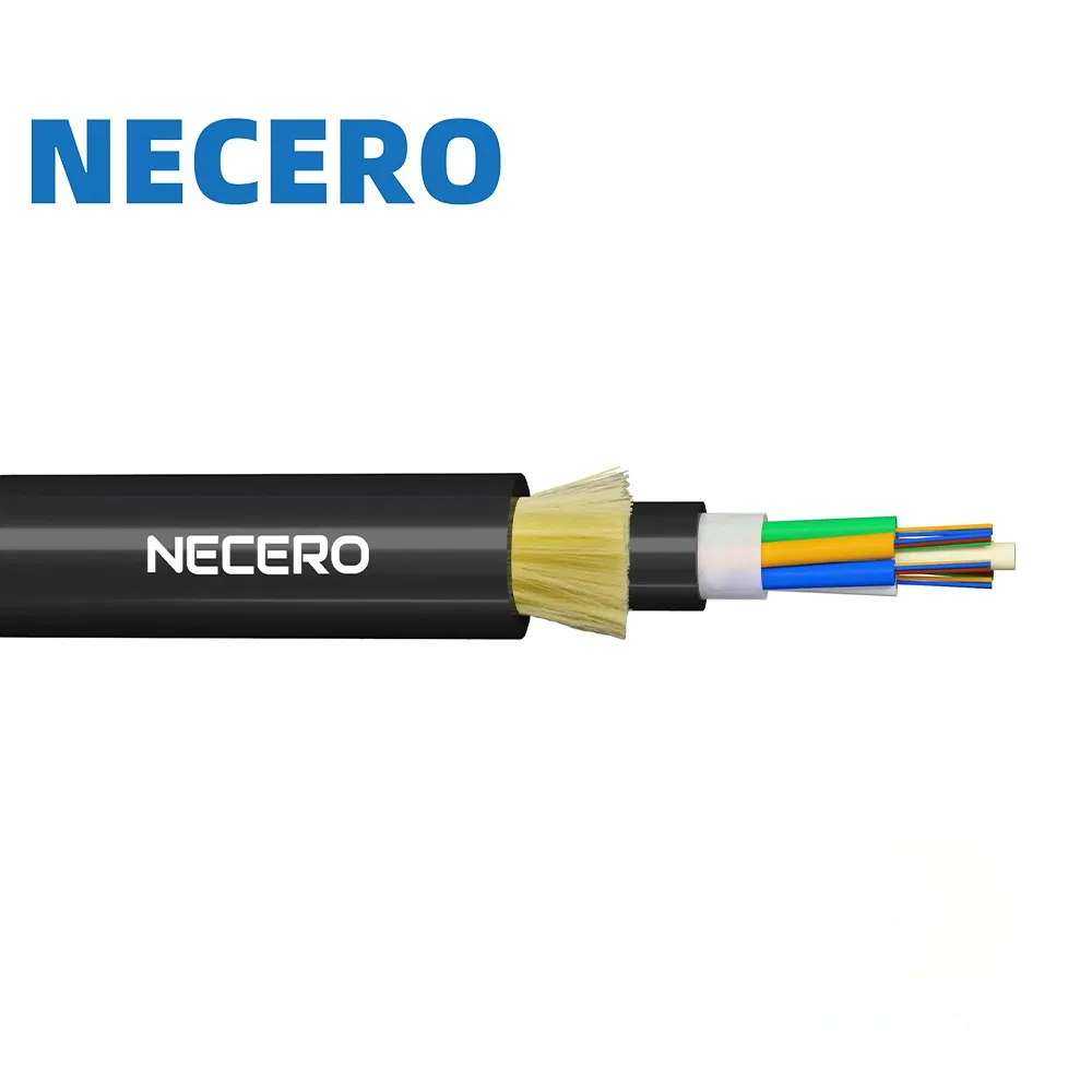 ADSS/GYFTY/Gyffy Outdoor Communication Areial Dielectric Fiber Optic Cable Aramid Yarn HDPE Jacket Fiber Optic/Optical Cable
