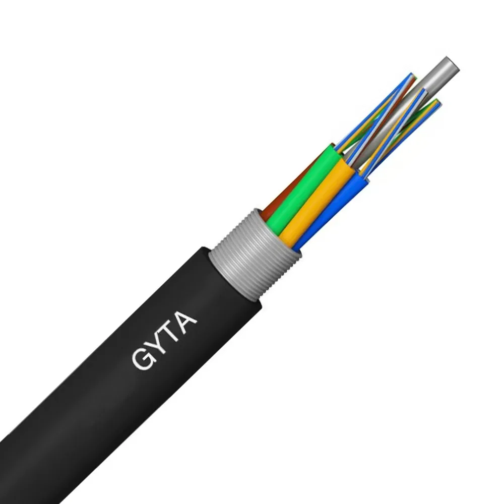 High Quality GYTA Outdoor Stranded Loose Tube Duct Un-Armored Fiber Optic Cable