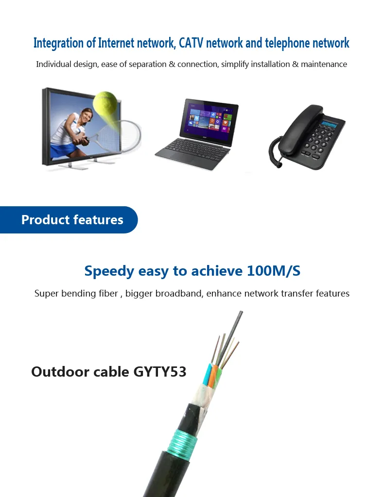 High Quality Fiber Optic Cable