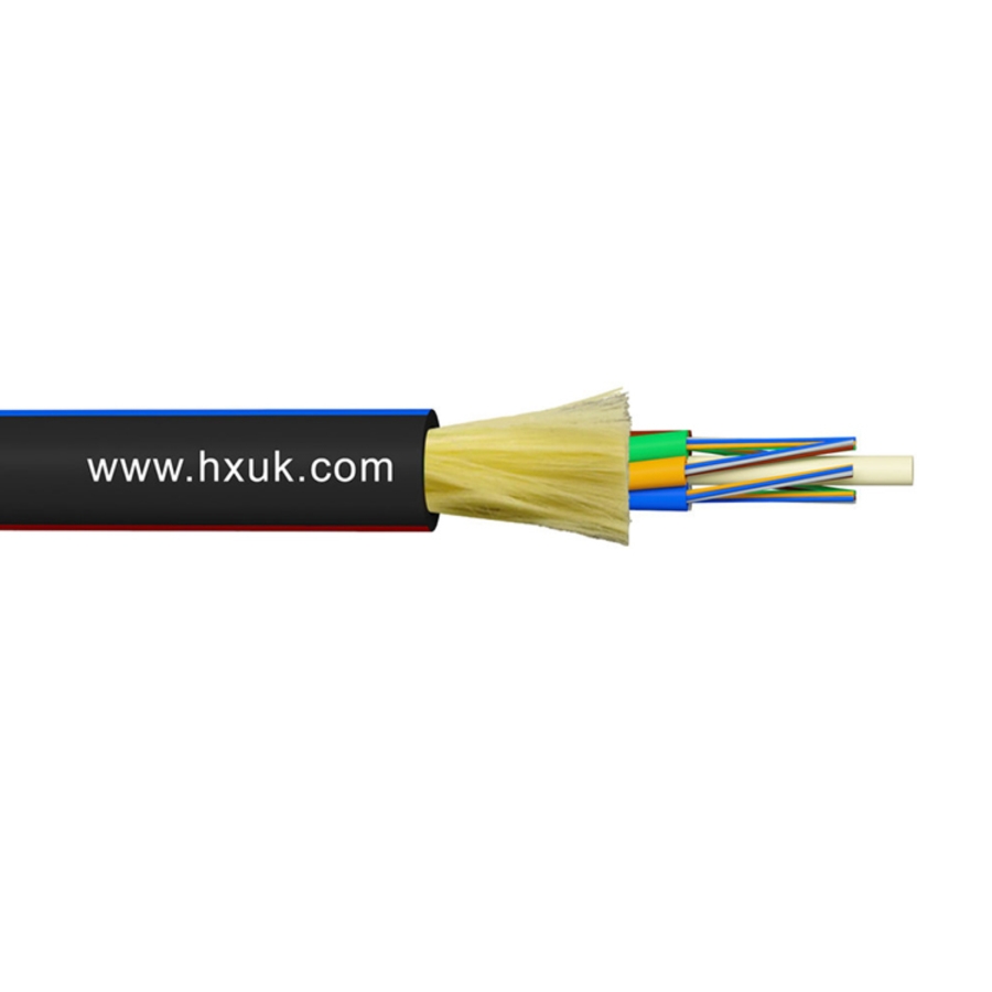 25 Years Optica Fibra OEM Factory Hanxin Supply OM5 OM4 Outdoor Multi Mode GYFTY 12 24 36 Core Fiber Optic Cable
