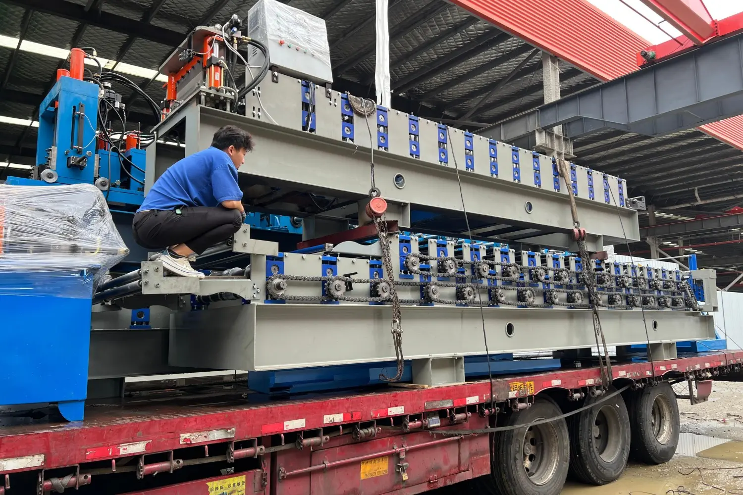 High speed roll forming capability