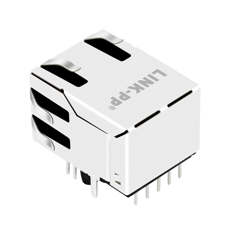 Single Port Cat5e Network RJ45 Female Connector Jack 2250273-1